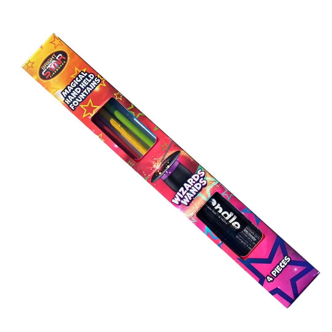 Wizard Wands - Safe Child Friendly Sparklers