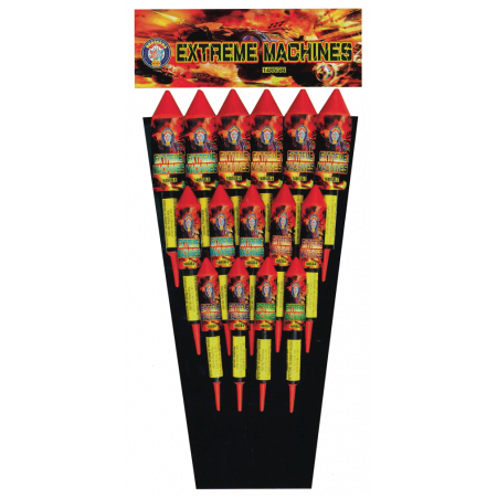 Extreme Machines - Pack Of 15 Rockets