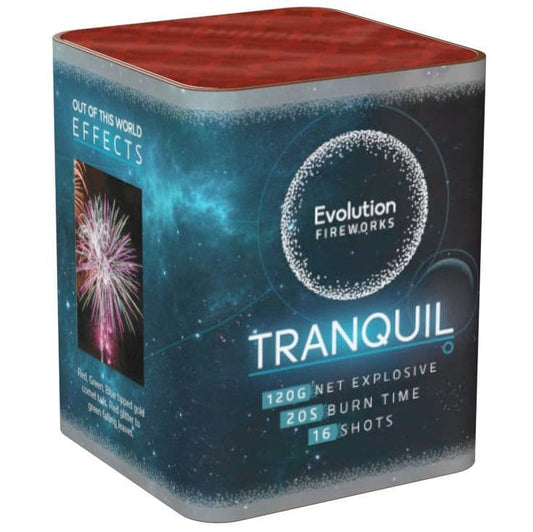 Tranquil 16 Shot Low Noise Firework