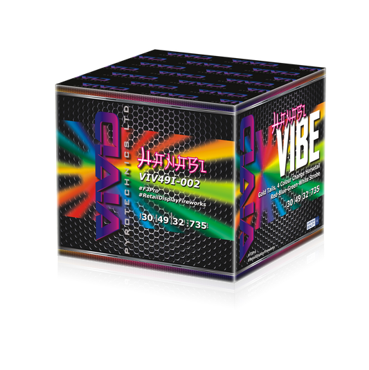 Vivid Vibe Low Noise 49 Shot Firework