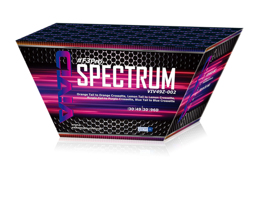 Spectrum 49 Shot Z Pattern Cake Firework