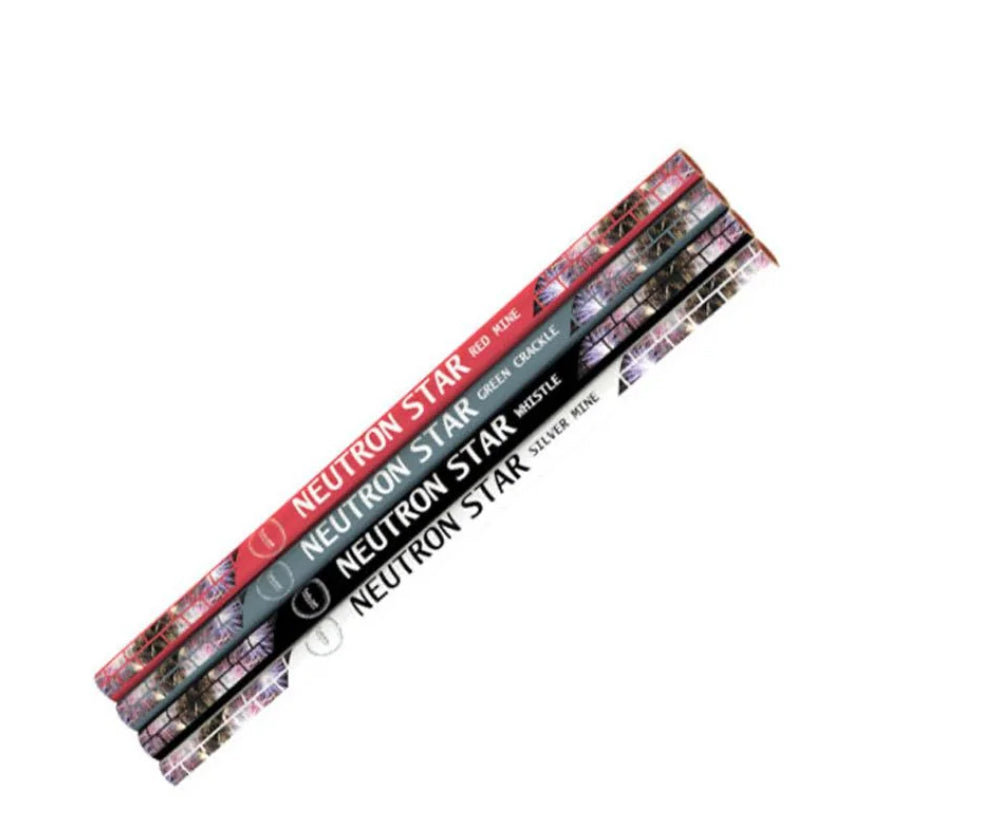 Neutron Star 4 Pack Roman Candle Fireworks