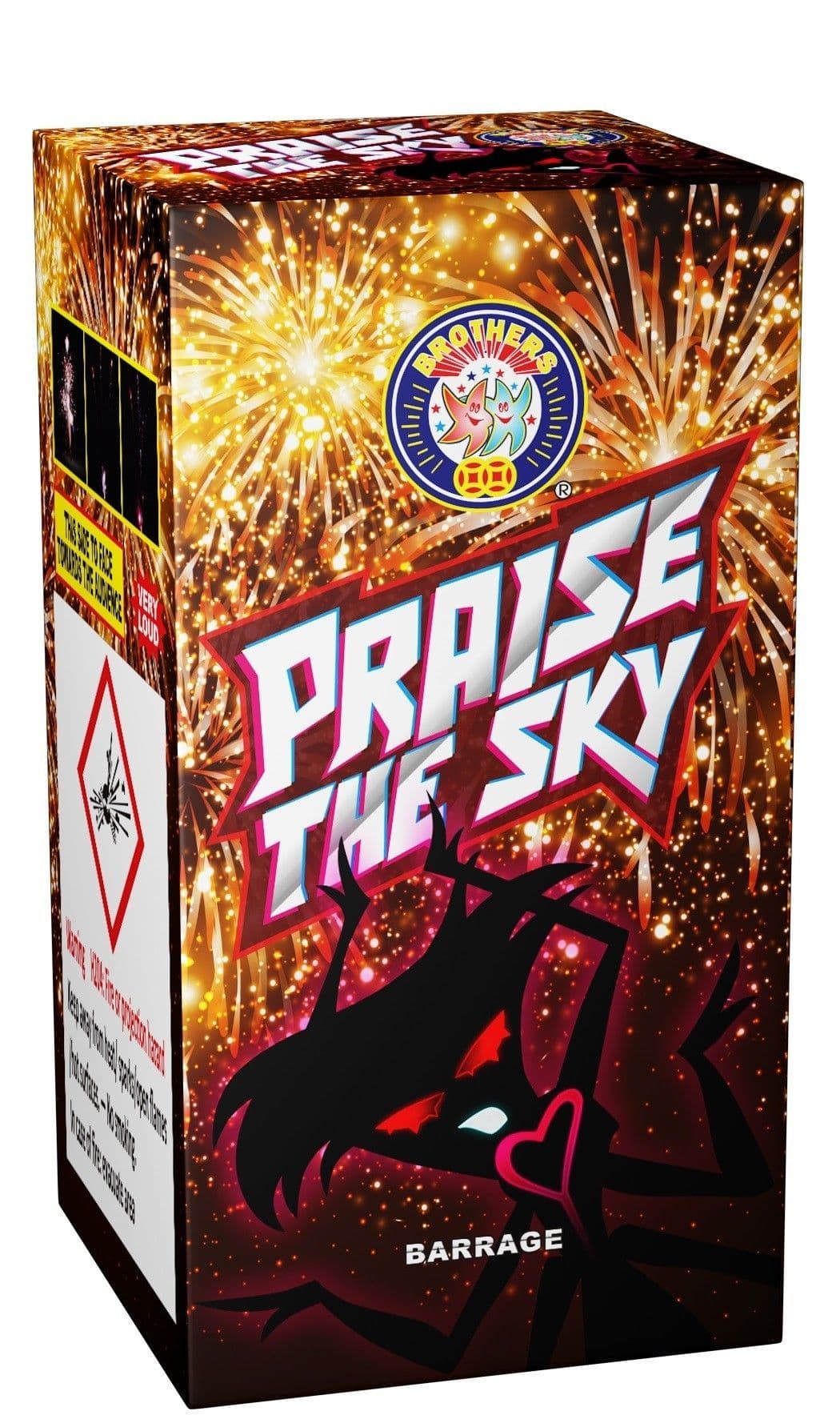 Praise the Sky Low Noise Firework ( Crackling )