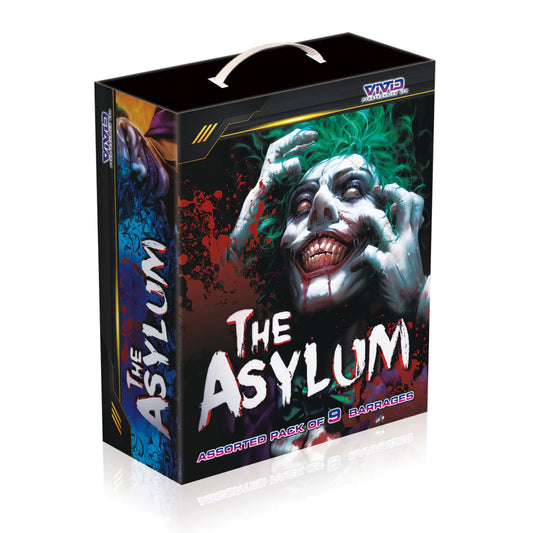 Vivid Asylum Firework Cake Barrage Selection Pack