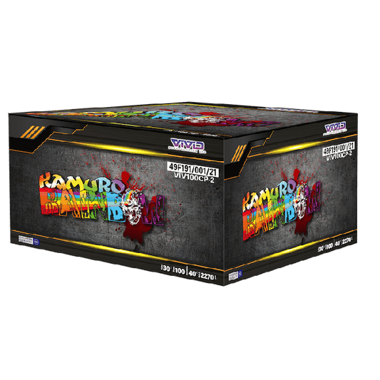 Vivid Kamuro Rainbow 100 Shot Cake Firework