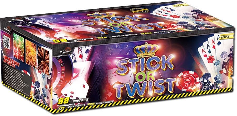 Stick or Twist - 98 Shot Barrage Cake