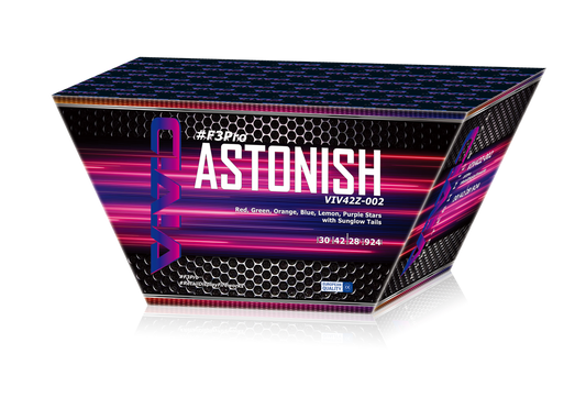 VIVID Astonish Pro LOW NOISE! 42 Shot Cake