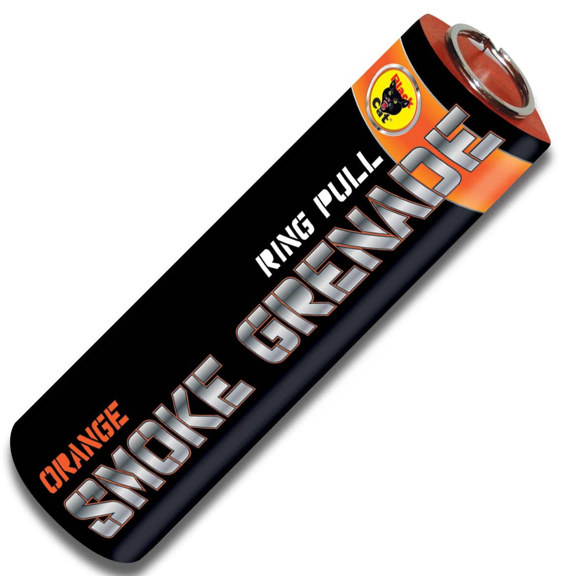 Orange Smoke Grenade