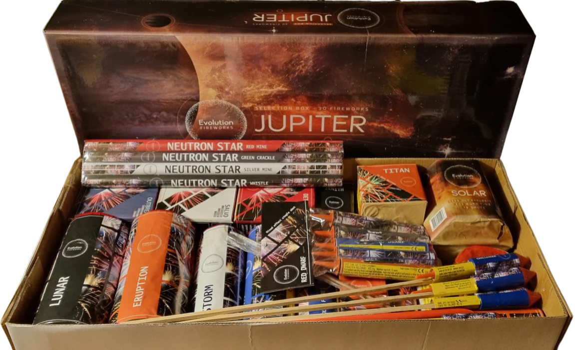 Jupiter Firework Selection Pack - By Evolution Fireworks