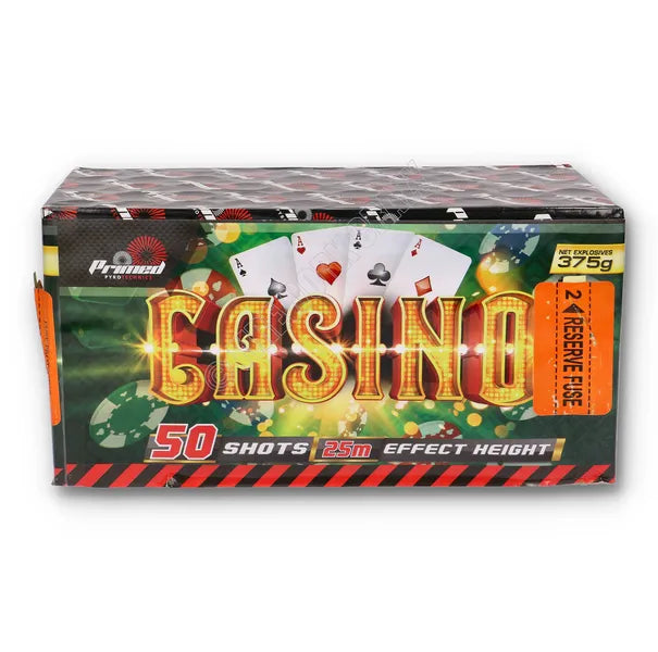 Casino - 50 Shot Cake Firework