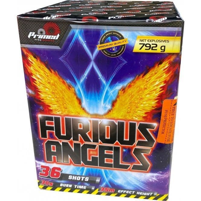 Furious Angels - 36 HUGE Shot Firework