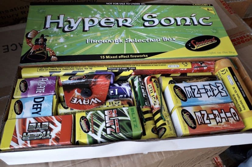 Hyper Sonic Selection Box - Fawkin Good Fireworks