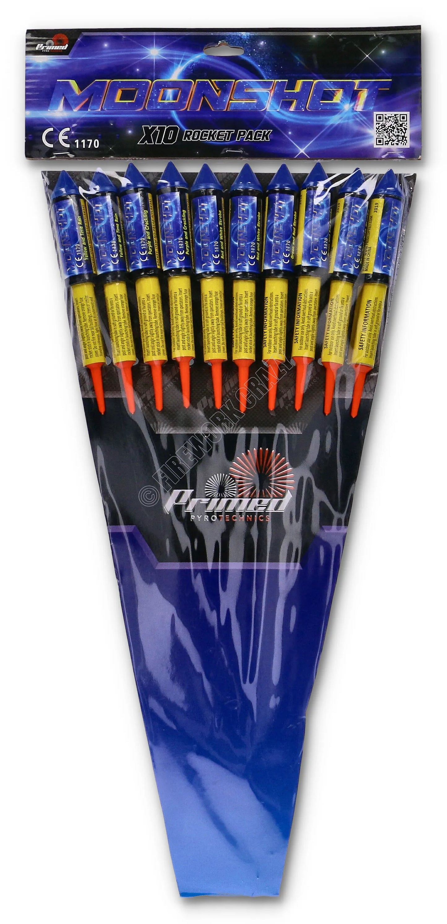 Moonshot Rockets- 10 Pack