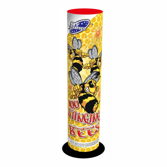 100 Stinging Bees Firework Fountain By Skycrafter